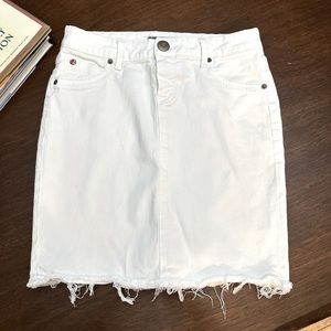 Hudson Raw Edge Denim Pencil Skirt.  *I LOVE OFFERS!